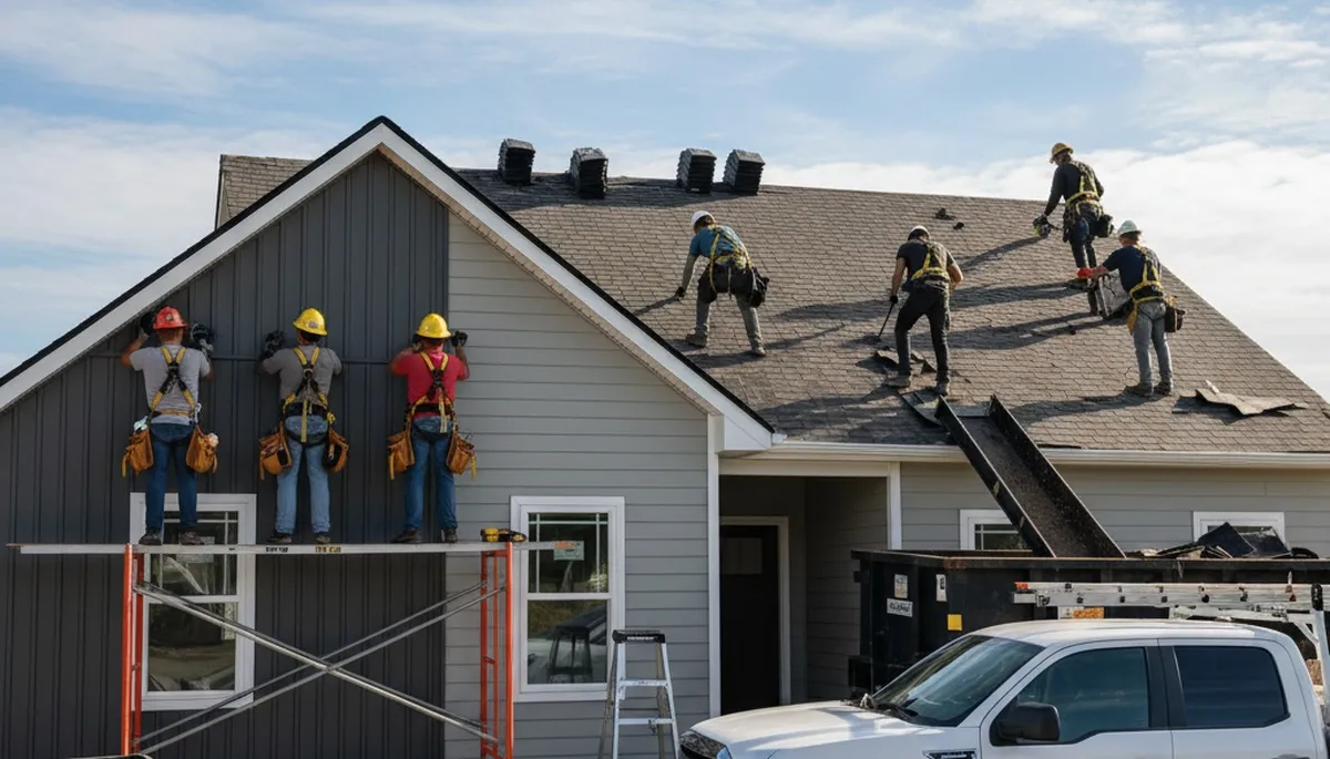 Professional roof replacement by vinyl siding experts in Medford MA for durable New England homes