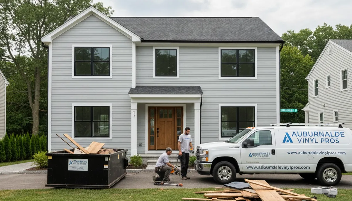 Professional vinyl siding installation by experts in Medford MA homes