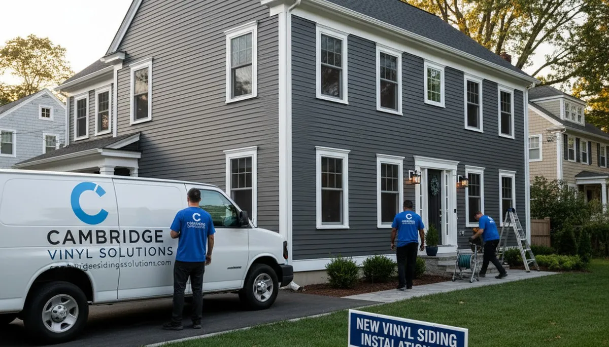 Professional vinyl siding installation services in Medford MA homes by vinylsidingmedford.com